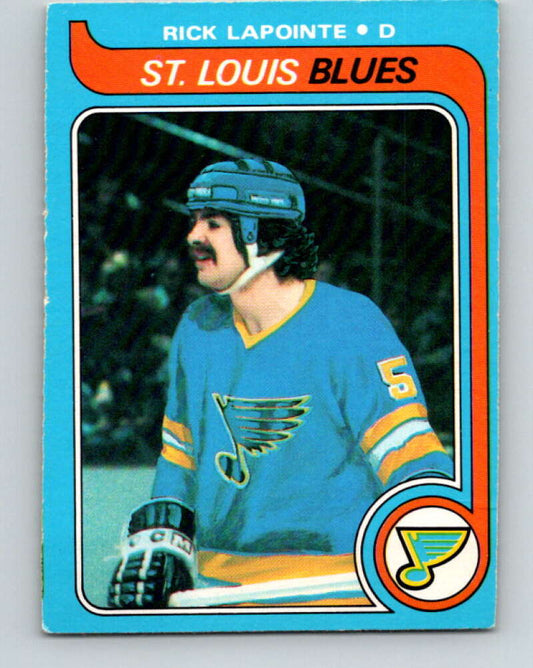 1979-80 O-Pee-Chee #121 Rick Lapointe  St. Louis Blues  V17828