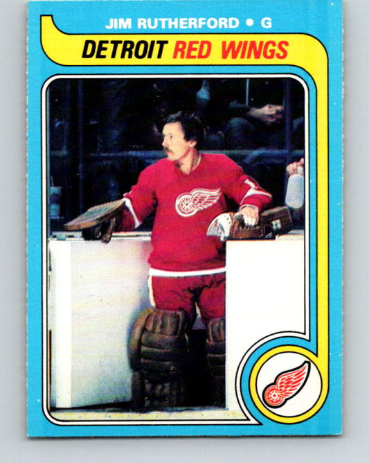 1979-80 O-Pee-Chee #122 Jim Rutherford  Detroit Red Wings  V17831