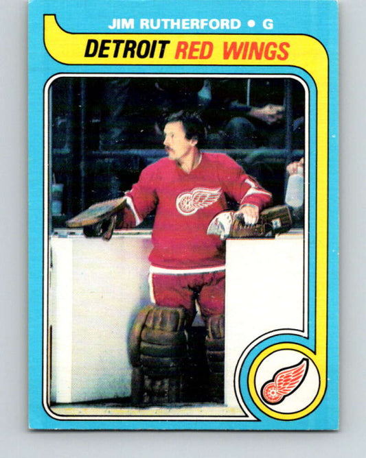 1979-80 O-Pee-Chee #122 Jim Rutherford  Detroit Red Wings  V17835