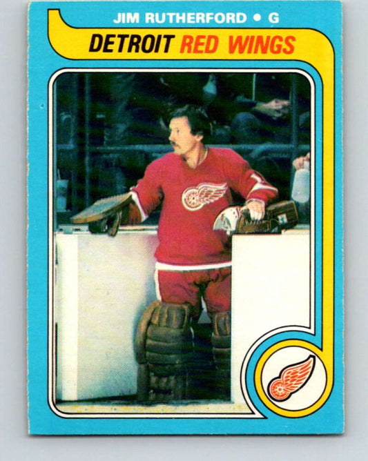 1979-80 O-Pee-Chee #122 Jim Rutherford  Detroit Red Wings  V17839