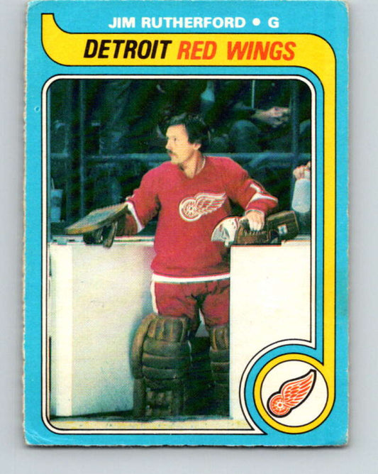 1979-80 O-Pee-Chee #122 Jim Rutherford  Detroit Red Wings  V17840