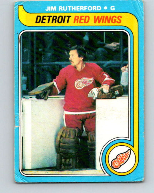 1979-80 O-Pee-Chee #122 Jim Rutherford  Detroit Red Wings  V17845