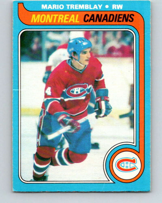 1979-80 O-Pee-Chee #123 Mario Tremblay  Montreal Canadiens  V17848