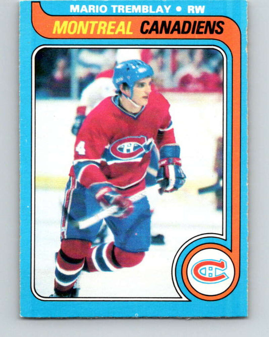 1979-80 O-Pee-Chee #123 Mario Tremblay  Montreal Canadiens  V17849
