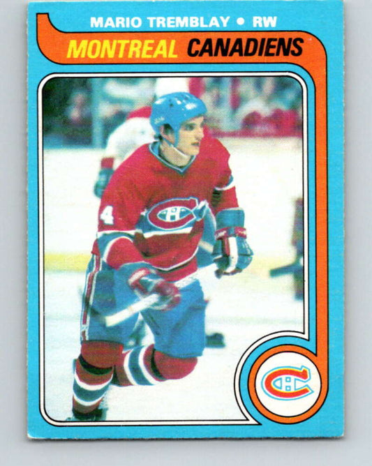 1979-80 O-Pee-Chee #123 Mario Tremblay  Montreal Canadiens  V17850