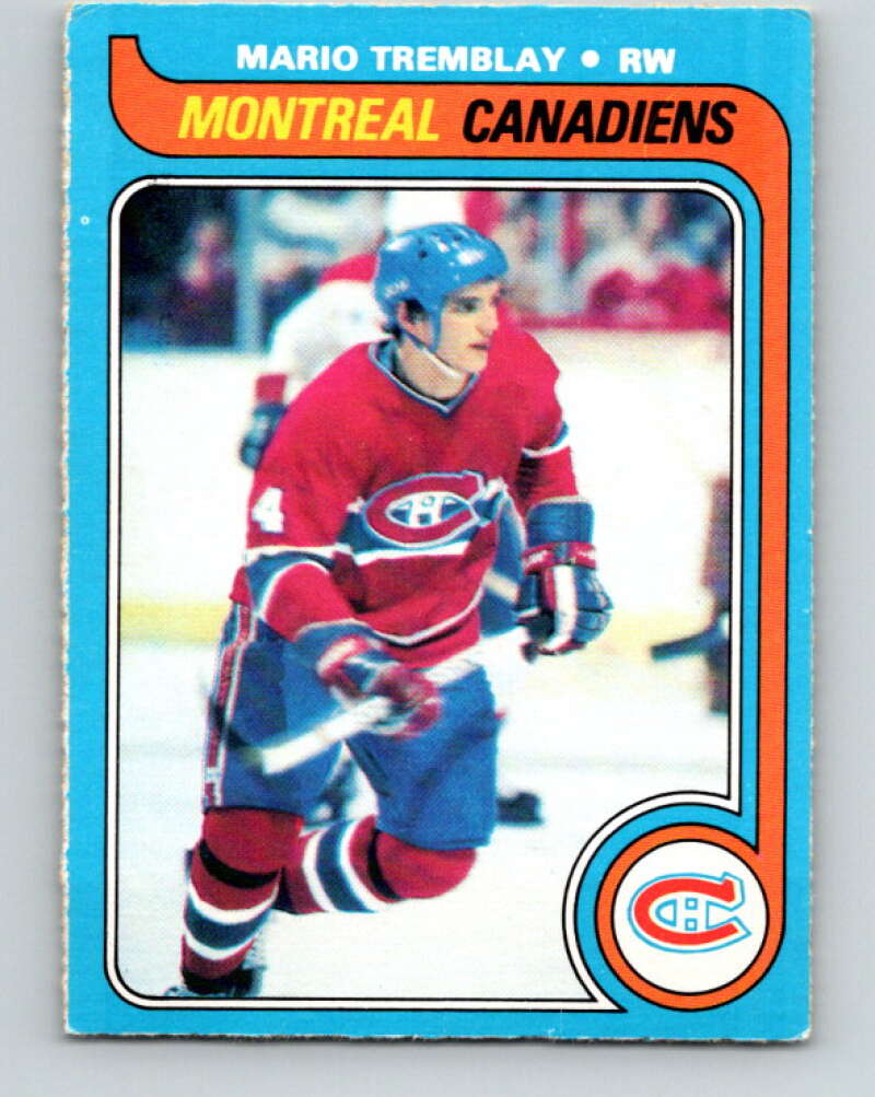 1979-80 O-Pee-Chee #123 Mario Tremblay  Montreal Canadiens  V17853