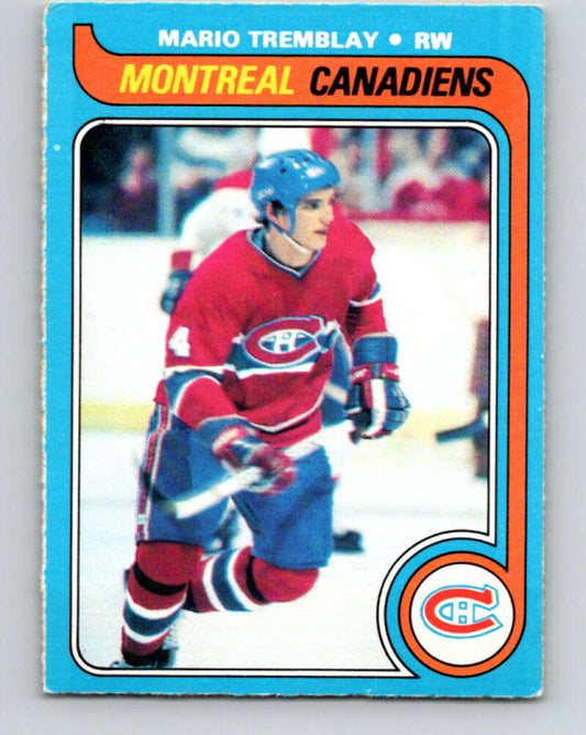 1979-80 O-Pee-Chee #123 Mario Tremblay  Montreal Canadiens  V17853