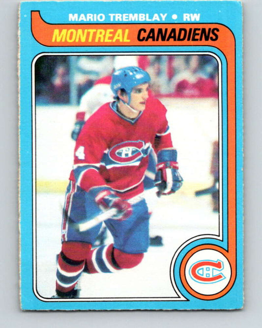 1979-80 O-Pee-Chee #123 Mario Tremblay  Montreal Canadiens  V17854