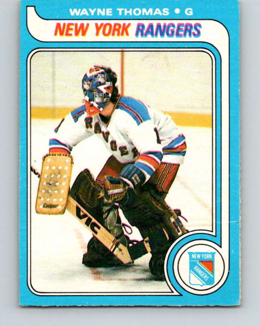 1979-80 O-Pee-Chee #126 Wayne Thomas  New York Rangers  V17880