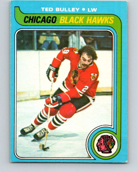 1979-80 O-Pee-Chee #128 Ted Bulley  Chicago Blackhawks  V17896
