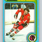 1979-80 O-Pee-Chee #128 Ted Bulley  Chicago Blackhawks  V17900