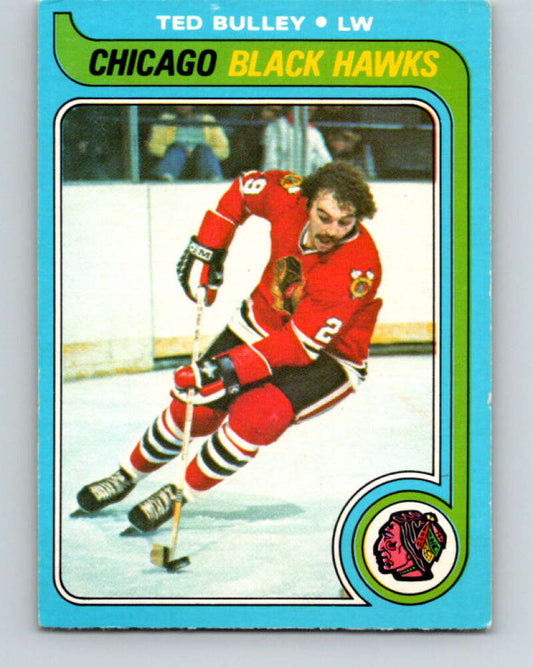1979-80 O-Pee-Chee #128 Ted Bulley  Chicago Blackhawks  V17900