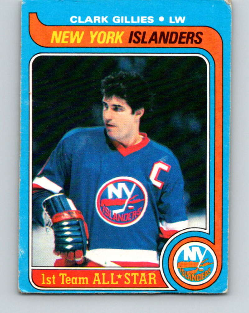 1979-80 O-Pee-Chee #130 Clark Gillies AS  New York Islanders  V17924