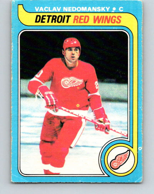 1979-80 O-Pee-Chee #132 Vaclav Nedomansky  Detroit Red Wings  V17938