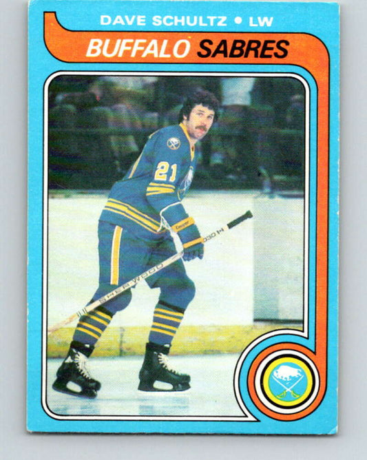 1979-80 O-Pee-Chee #134 Dave Schultz  Buffalo Sabres  V17957