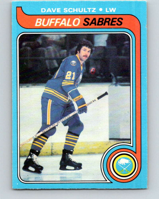 1979-80 O-Pee-Chee #134 Dave Schultz  Buffalo Sabres  V17958