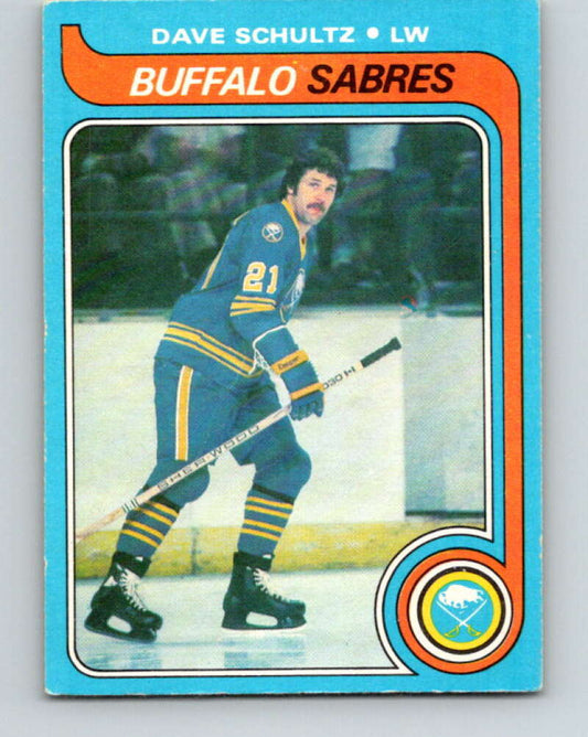 1979-80 O-Pee-Chee #134 Dave Schultz  Buffalo Sabres  V17959