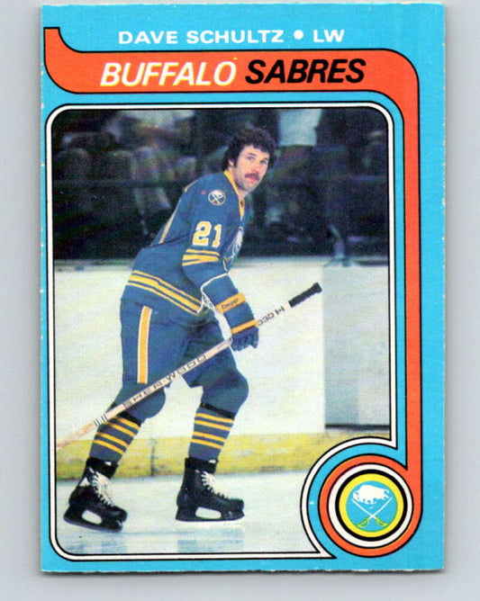 1979-80 O-Pee-Chee #134 Dave Schultz  Buffalo Sabres  V17960