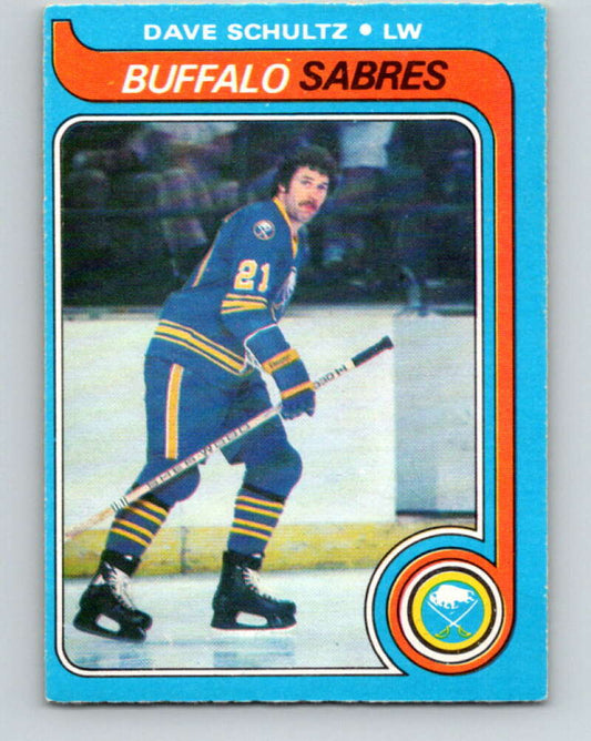 1979-80 O-Pee-Chee #134 Dave Schultz  Buffalo Sabres  V17961