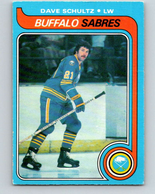1979-80 O-Pee-Chee #134 Dave Schultz  Buffalo Sabres  V17962