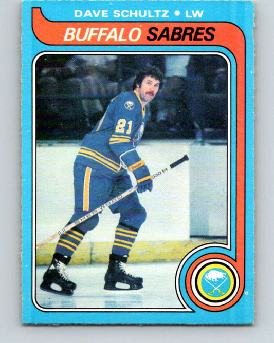 1979-80 O-Pee-Chee #134 Dave Schultz  Buffalo Sabres  V17963