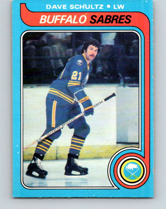 1979-80 O-Pee-Chee #134 Dave Schultz  Buffalo Sabres  V17964