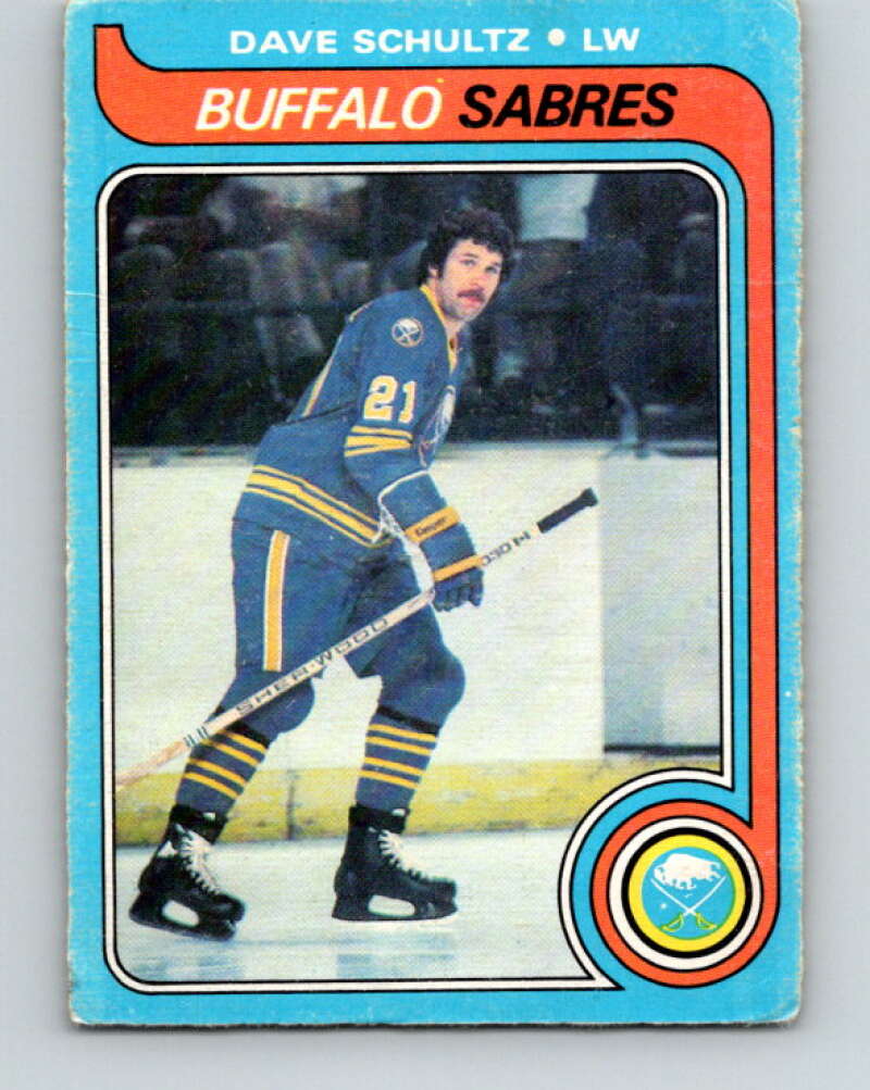 1979-80 O-Pee-Chee #134 Dave Schultz  Buffalo Sabres  V17966