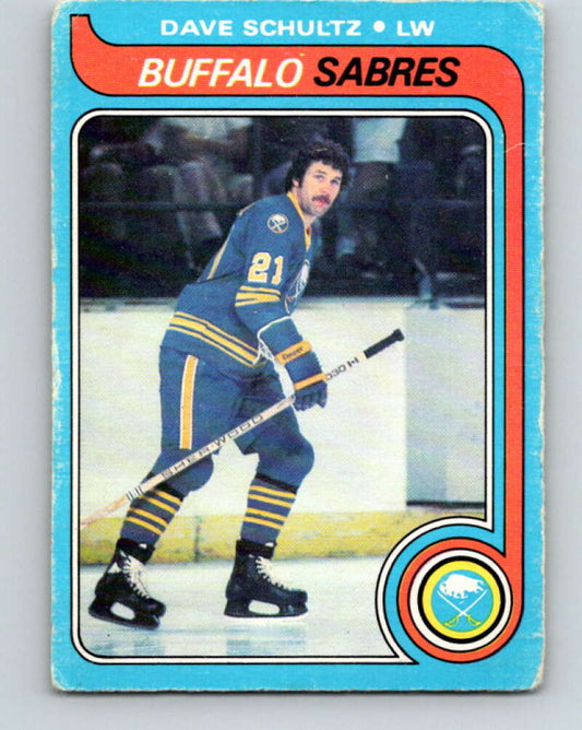 1979-80 O-Pee-Chee #134 Dave Schultz  Buffalo Sabres  V17968