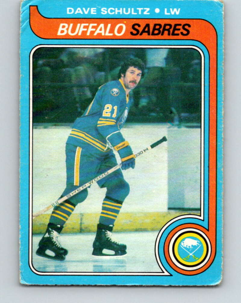 1979-80 O-Pee-Chee #134 Dave Schultz  Buffalo Sabres  V17969