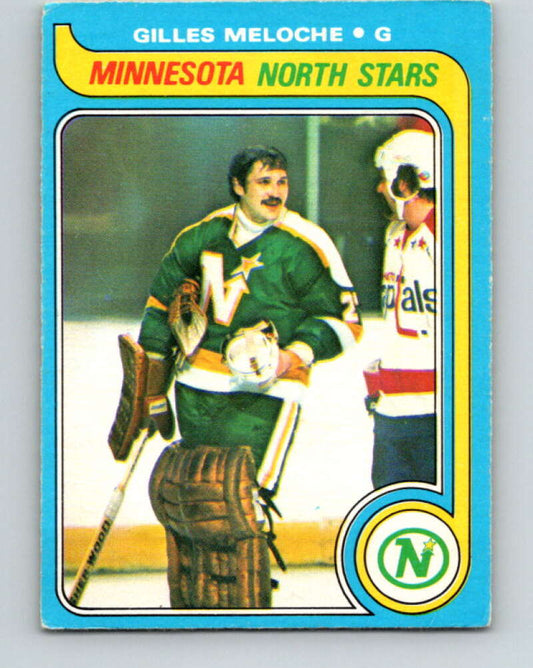 1979-80 O-Pee-Chee #136 Gilles Meloche  Minnesota North Stars  V17982