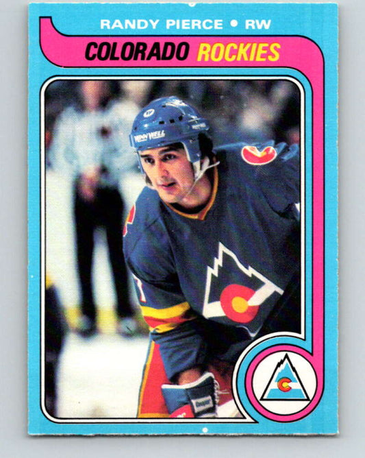 1979-80 O-Pee-Chee #137 Randy Pierce UER  RC Rookie Colorado Rockies  V17998