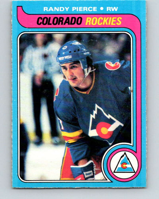 1979-80 O-Pee-Chee #137 Randy Pierce UER  RC Rookie Colorado Rockies  V18002