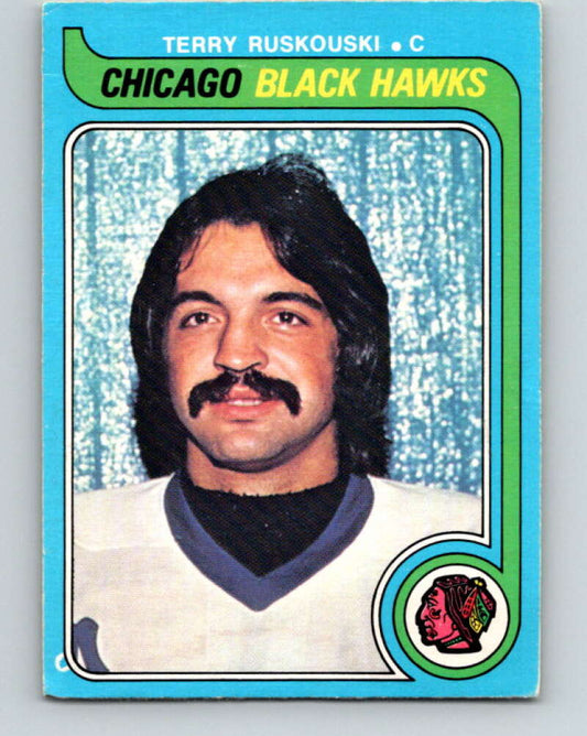 1979-80 O-Pee-Chee #141 Terry Ruskowski UER  Chicago Blackhawks  V18033