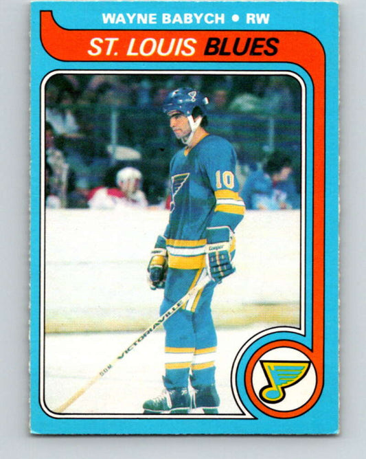 1979-80 O-Pee-Chee #142 Wayne Babych  RC Rookie St. Louis Blues  V18039