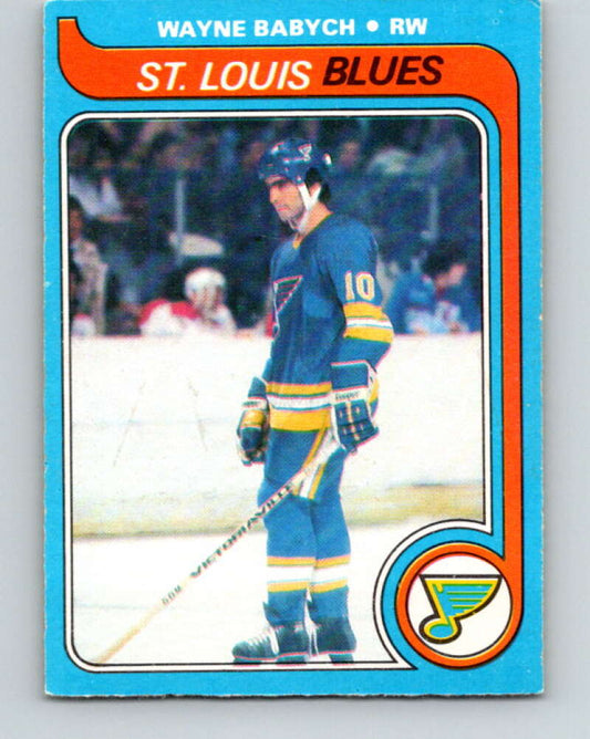 1979-80 O-Pee-Chee #142 Wayne Babych  RC Rookie St. Louis Blues  V18041