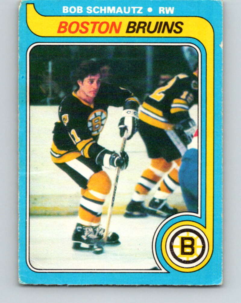 1979-80 O-Pee-Chee #144 Bobby Schmautz  Boston Bruins  V18053