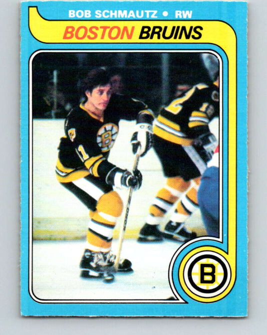 1979-80 O-Pee-Chee #144 Bobby Schmautz  Boston Bruins  V18055