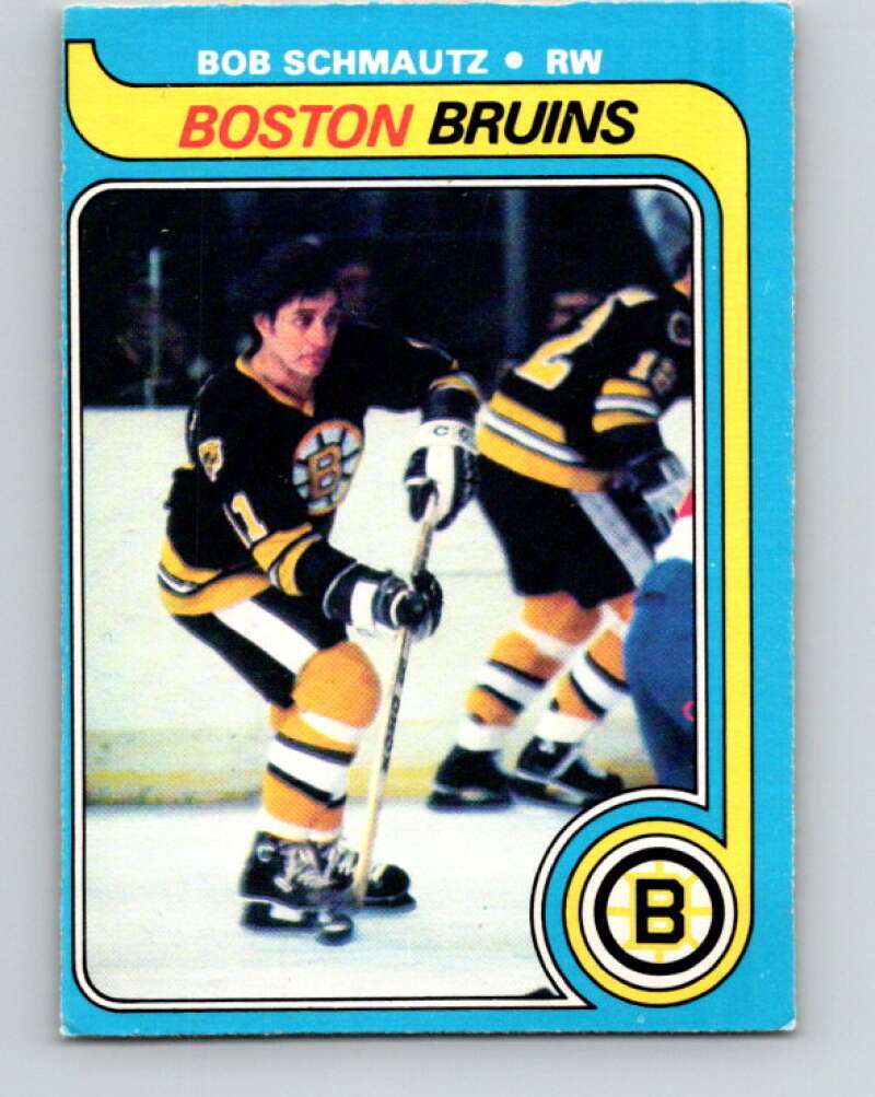 1979-80 O-Pee-Chee #144 Bobby Schmautz  Boston Bruins  V18058