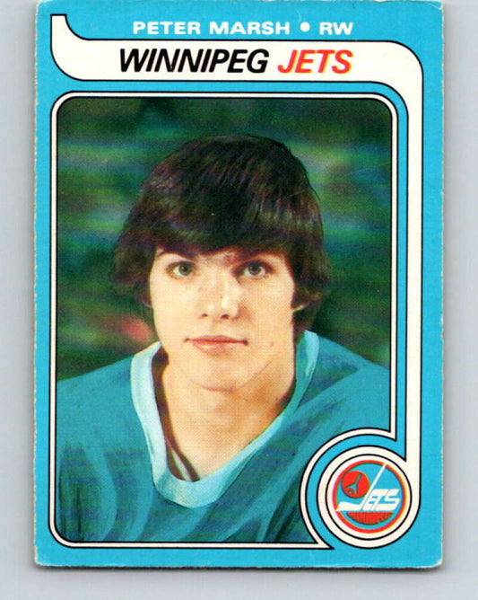 1979-80 O-Pee-Chee #147 Peter Marsh  RC Rookie Winnipeg Jets  V18076