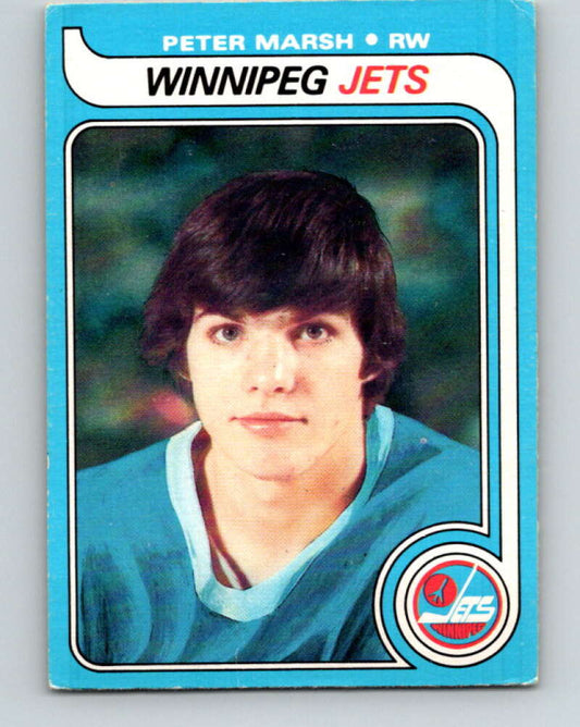 1979-80 O-Pee-Chee #147 Peter Marsh  RC Rookie Winnipeg Jets  V18079