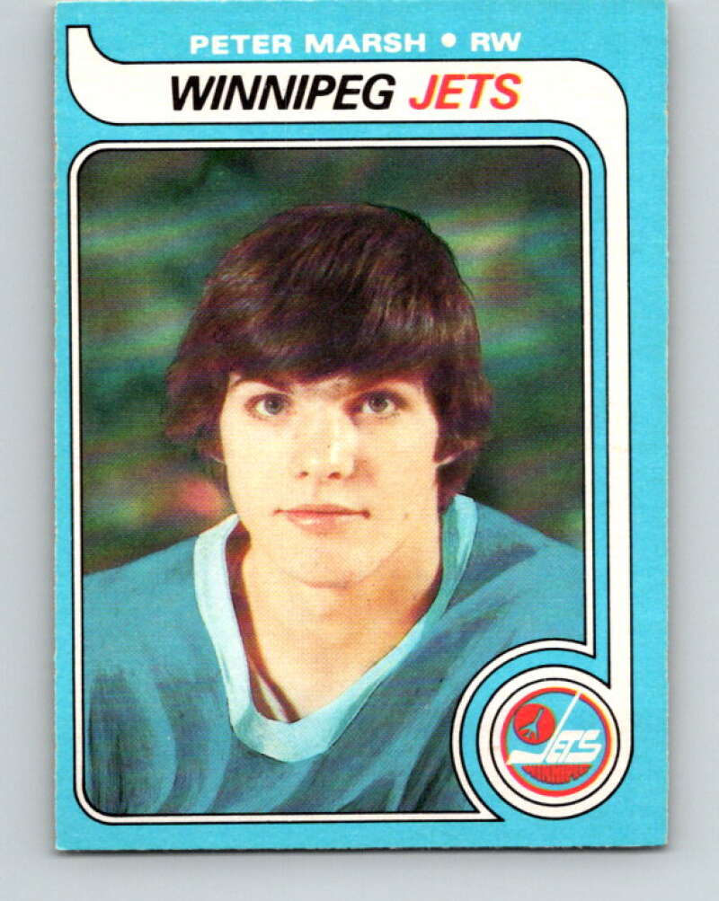 1979-80 O-Pee-Chee #147 Peter Marsh  RC Rookie Winnipeg Jets  V18081