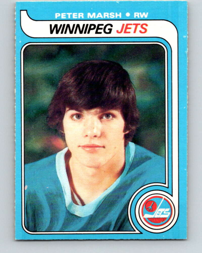 1979-80 O-Pee-Chee #147 Peter Marsh  RC Rookie Winnipeg Jets  V18083