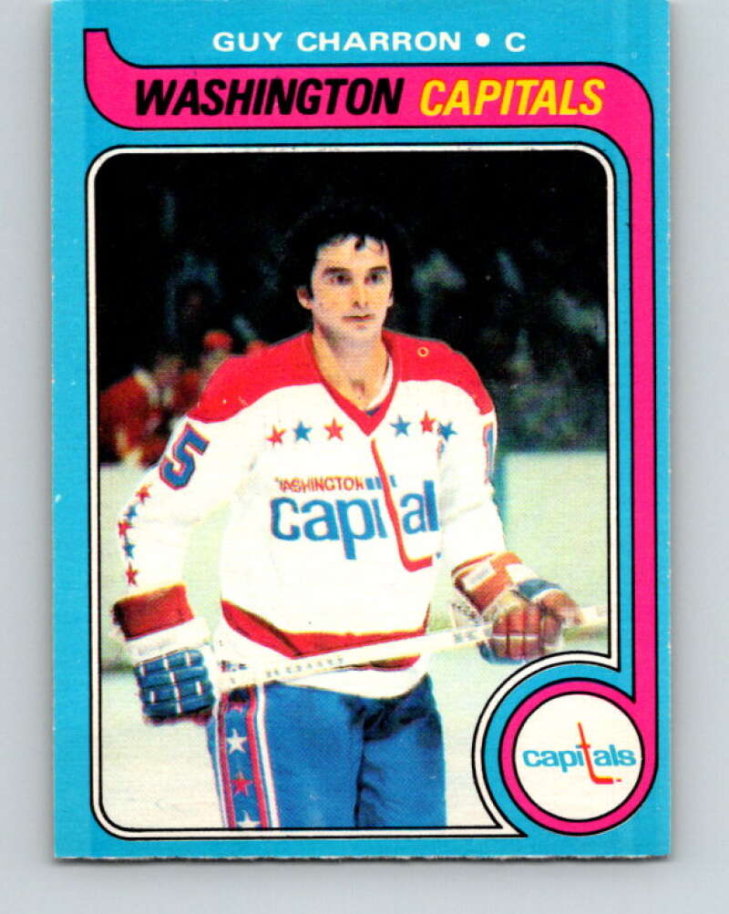 1979-80 O-Pee-Chee #152 Guy Charron  Washington Capitals  V18117