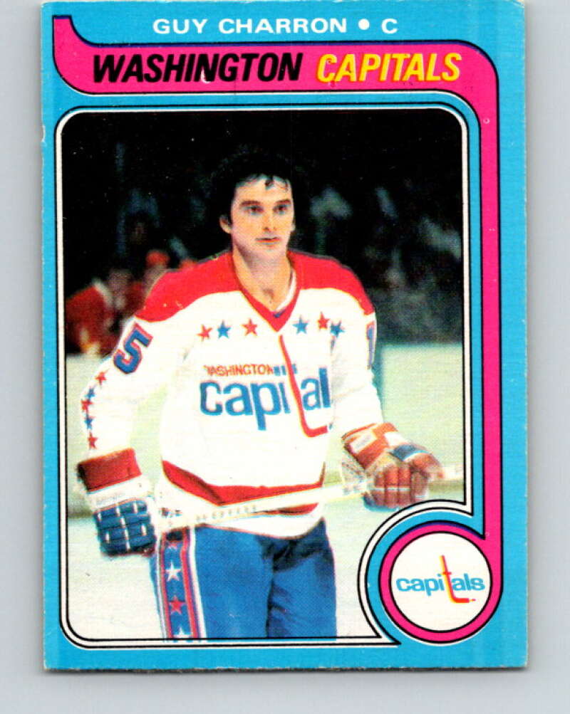 1979-80 O-Pee-Chee #152 Guy Charron  Washington Capitals  V18120