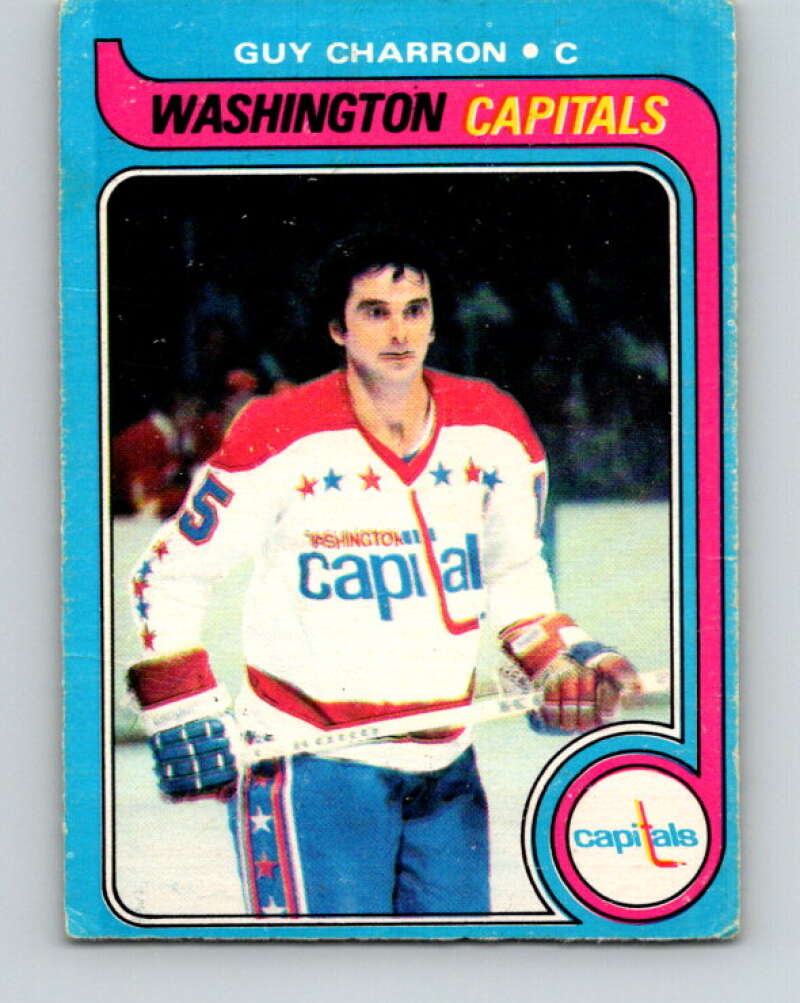 1979-80 O-Pee-Chee #152 Guy Charron  Washington Capitals  V18122