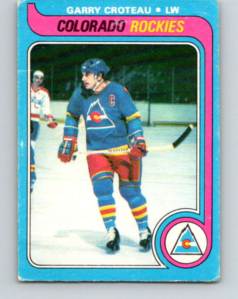 1979-80 O-Pee-Chee #158 Gary Croteau  Colorado Rockies  V18165