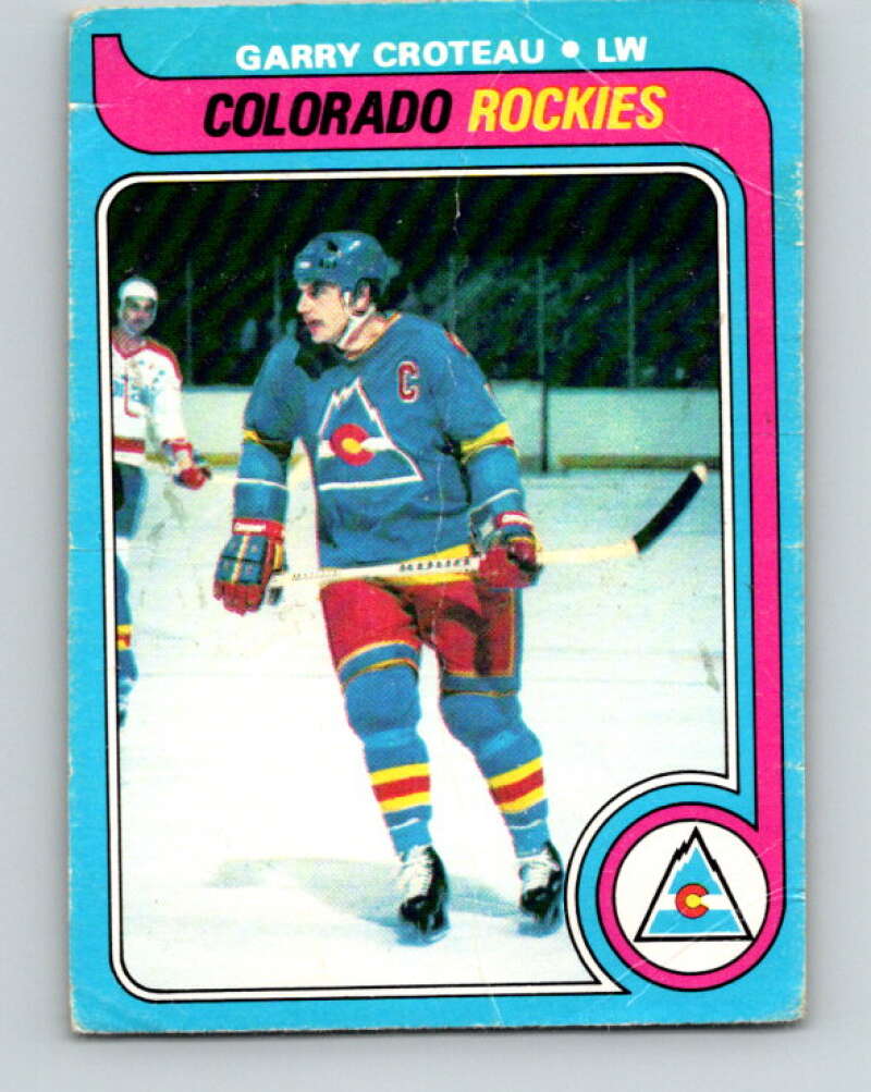 1979-80 O-Pee-Chee #158 Gary Croteau  Colorado Rockies  V18166