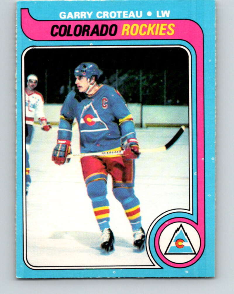 1979-80 O-Pee-Chee #158 Gary Croteau  Colorado Rockies  V18170