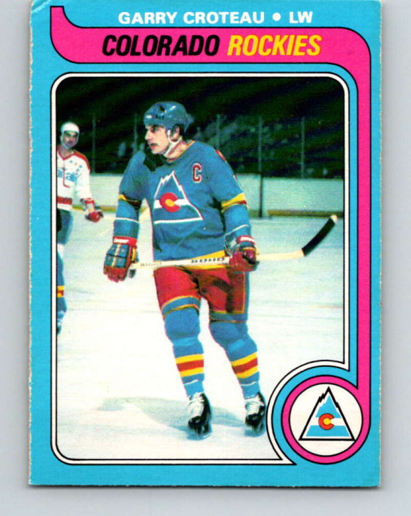 1979-80 O-Pee-Chee #158 Gary Croteau  Colorado Rockies  V18171