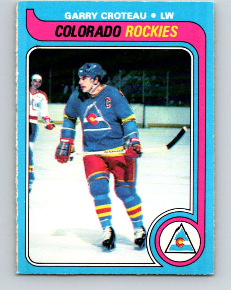 1979-80 O-Pee-Chee #158 Gary Croteau  Colorado Rockies  V18173